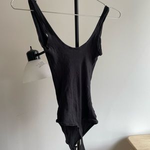 Skims Cotton Rib Bodysuit